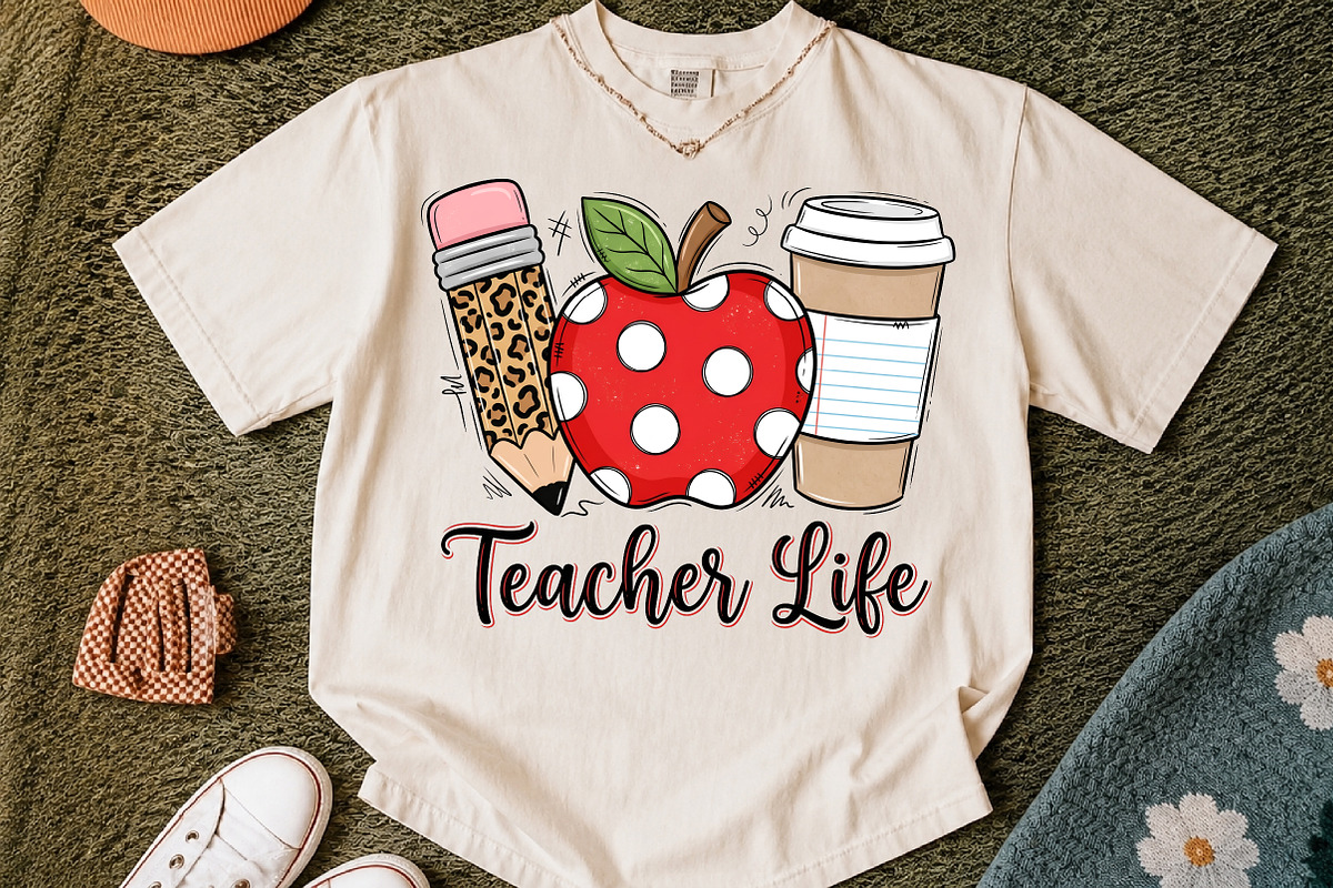 Teacher Life PNG,Back to School PNG, an Education Illustration by Libby Wishes (Photo 2 of 4)