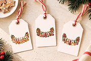 Christmas Bakery Clothesline Clipart, a Seasonal Illustration by Ink Gallery (Thumbnail 7 of 11)