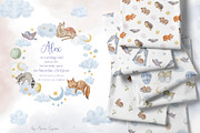 Cute Sleeping Animals., an Animal Illustration by Designwork (Thumbnail 15 of 17)