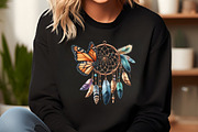 Watercolor Monarch Butterfly Clipart, an Illustration by DreamCafeArt (Thumbnail 5 of 7)