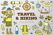 Travel & Hiking collection, an Illustration by Anastasia Koba (Thumbnail 1 of 9)