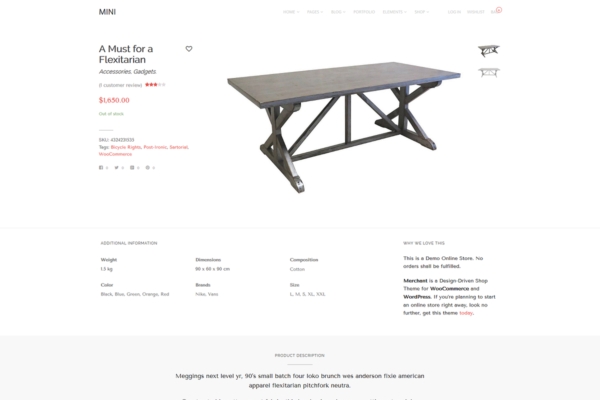 Mini  | Multi-Purpose Theme, a WordPress Template by premiumwd (Photo 7 of 9)