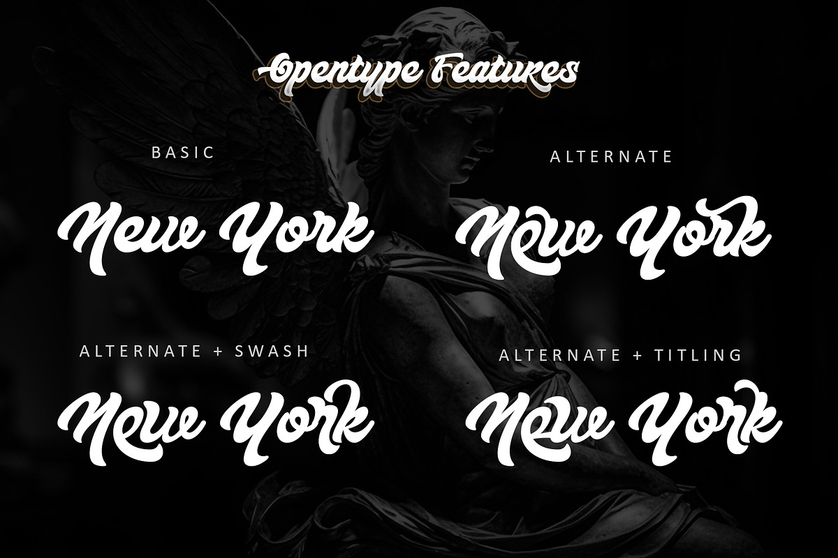 Angelos, a Script Font by Letterara (Photo 11 of 15)