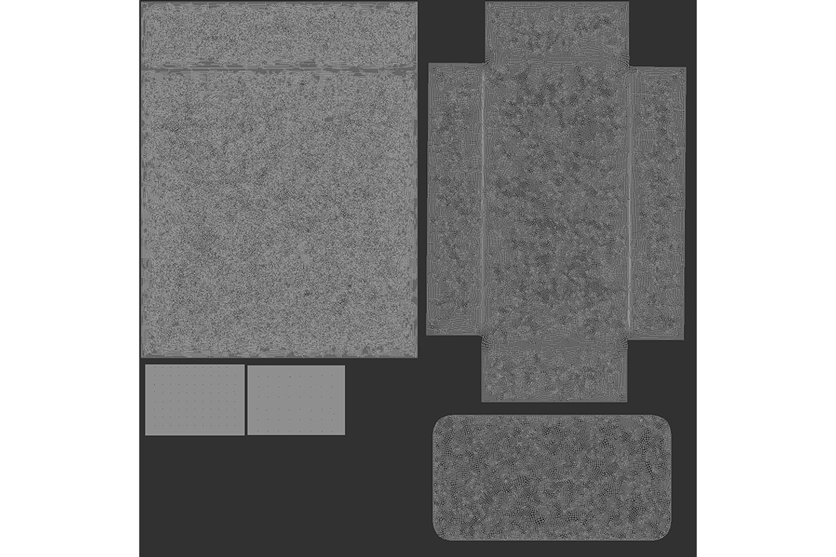 Brown Wooden Single Bed 3D Model, an Object 3D Model by rebrandy (Photo 7 of 10)