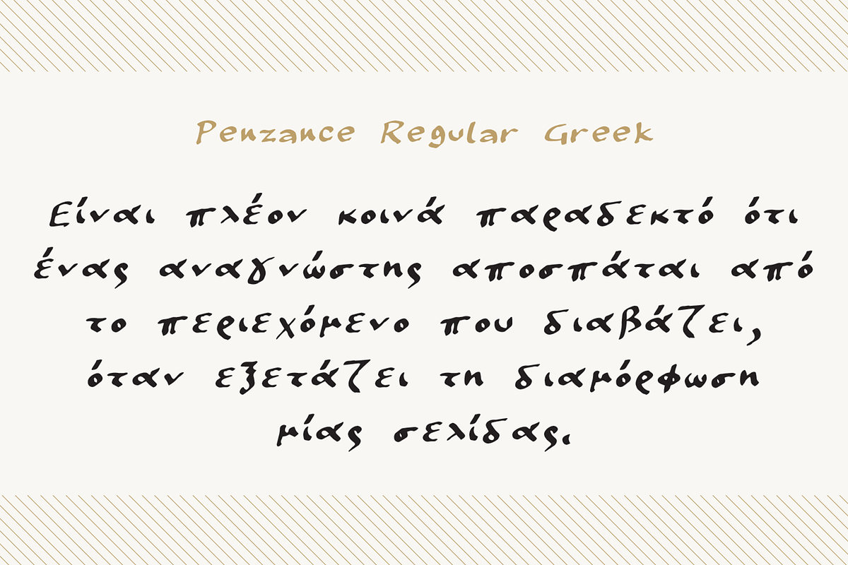 Penzance, a Handwritten Font by TEKNIKE (Photo 3 of 5)