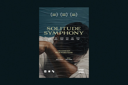 Drama Movie Poster Template, a Poster Template by Design Squad