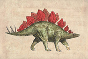 Dinosaurs Watercolour Pack Clipart, an Illustration by Doggy Days (Thumbnail 5 of 6)