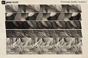 Procreate Feather Textures, a Brush Add-On by Studio.Valhalla (Thumbnail 2 of 4)