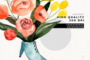 Flower Planter, Rain Boot, Umbrella, an Illustration by Mia Digital (Thumbnail 6 of 6)