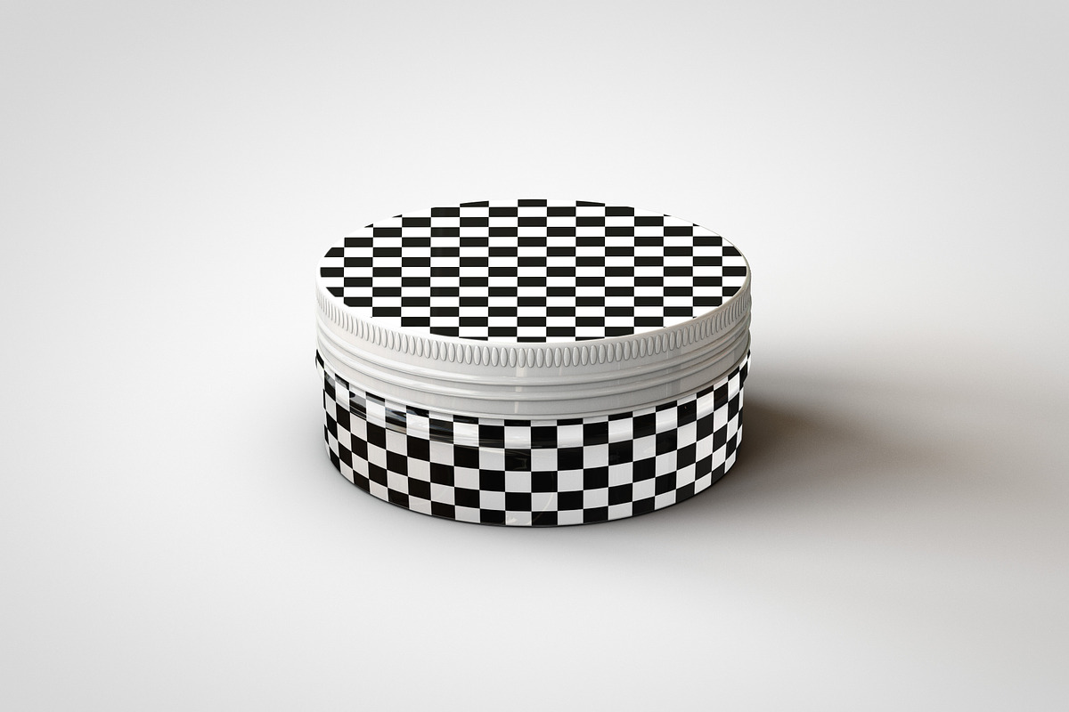 Round Cosmetic Tin Mock-Up, a Cups & Container Mockup by TSOBG (Photo 4 of 14)