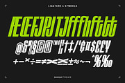Bungqus - Condensed Display Font, a Sans Serif Font by Sekyra Lab (Thumbnail 5 of 13)