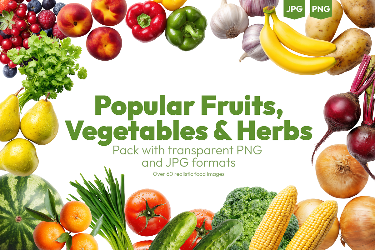 Popular Fruits, Vegetables & Herbs, a Food & Drink Photo by Ilia Design (Photo 1 of 9)