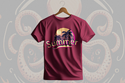 T-shirt mockup bundle, an Apparel Mockup by Visuallay (Thumbnail 5 of 6)