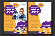 School Admission, a Flyer Template by Saphari (Thumbnail 2 of 4)