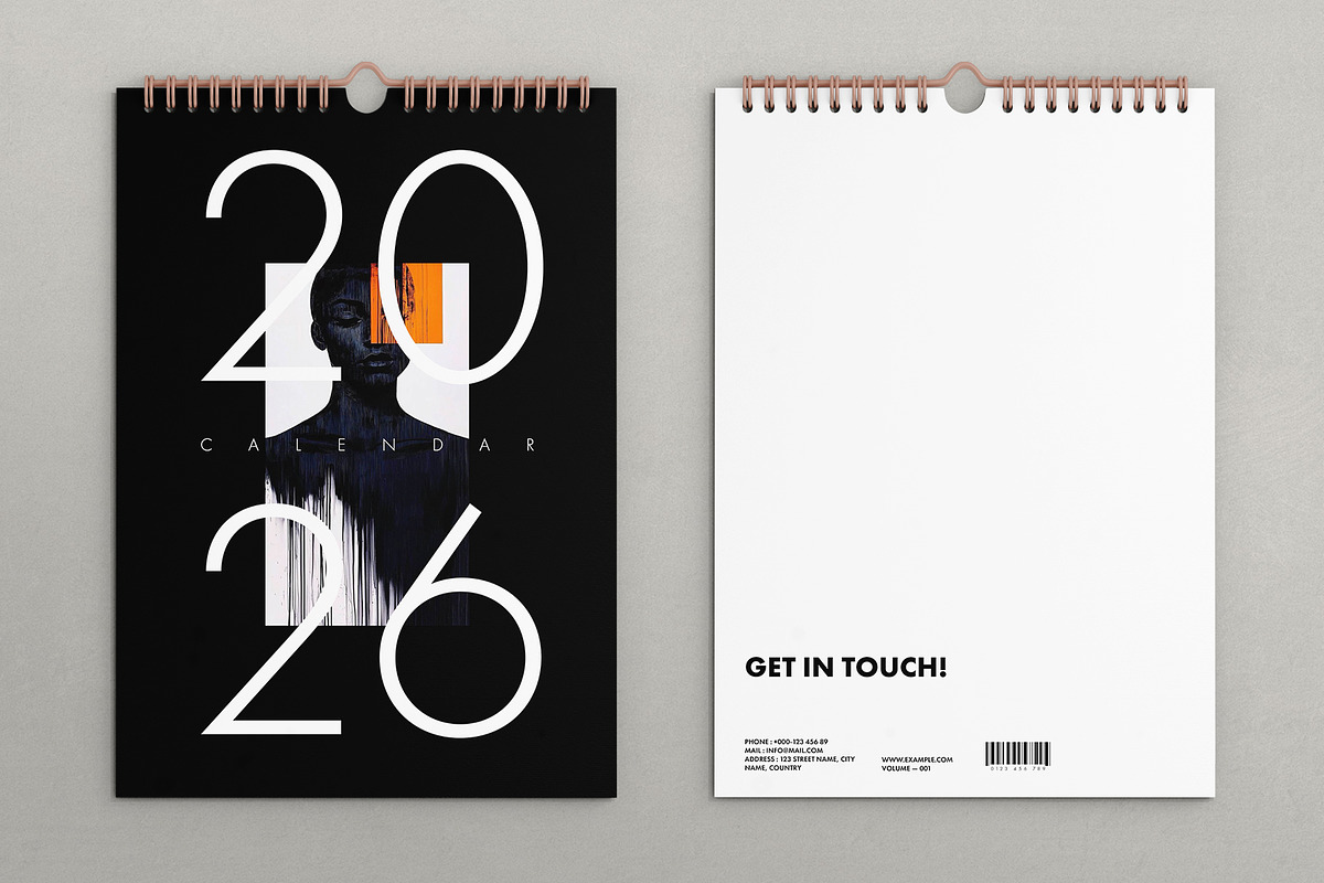 2026 Calendar Template, a Stationery Template by DesignCrest (Photo 10 of 10)
