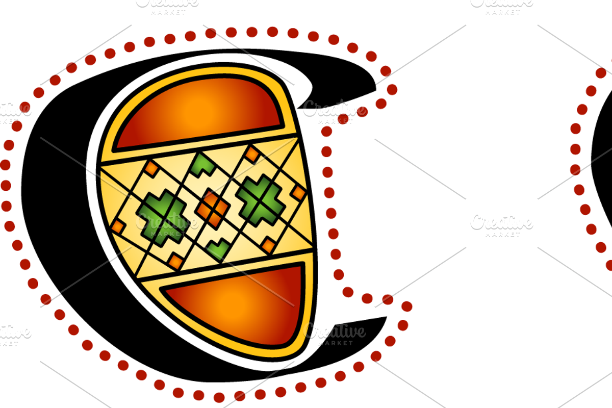 Decorative Celtic Alphabet, a Decorative Illustration by AonCelticArt (Photo 3 of 6)