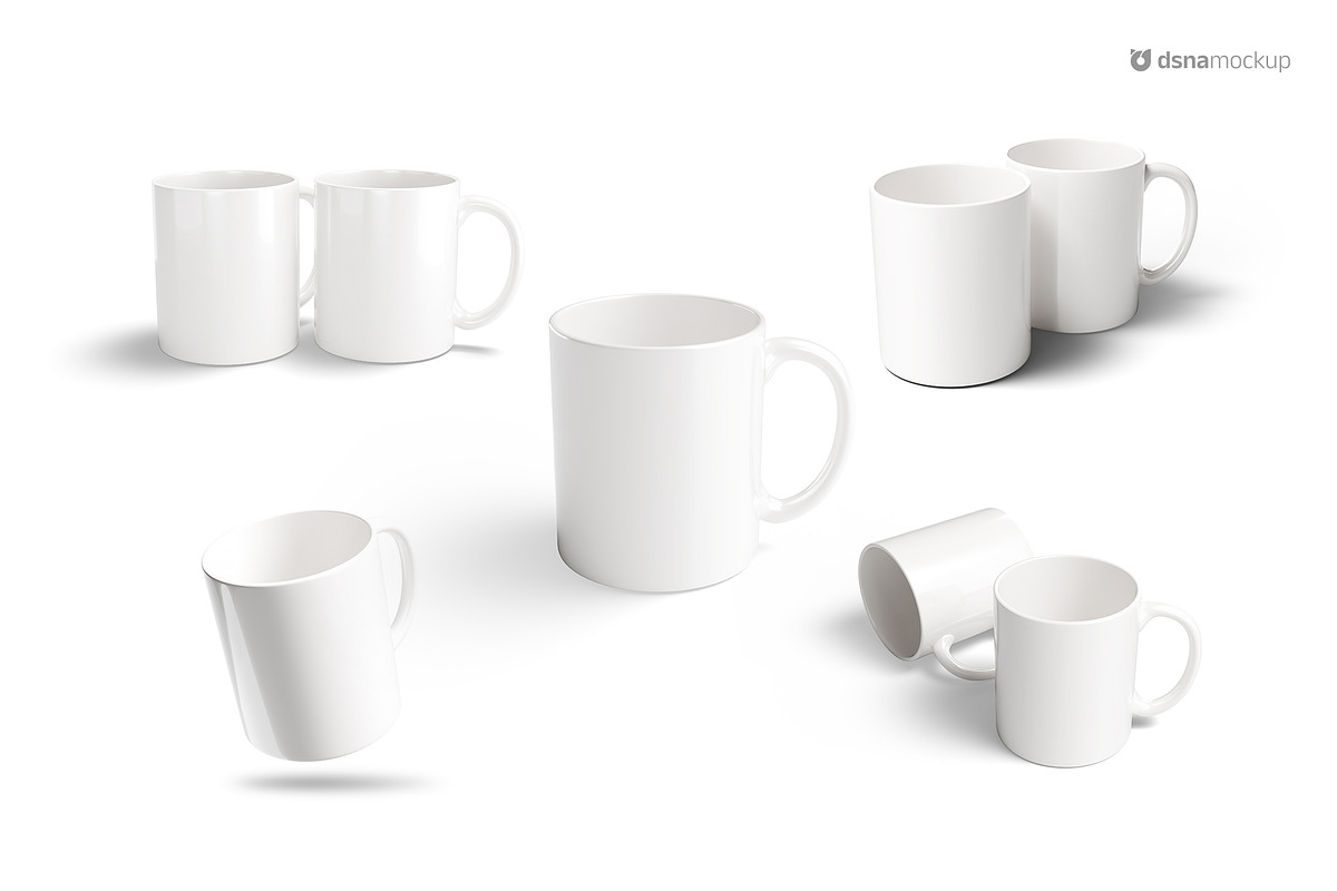 Mug Mockup Set Collections, a Cups & Container Mockup by DSNA Mockup (Photo 2 of 5)