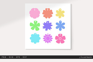 Gift Tag SVG Clipart – 9 Designs, a Work Illustration by illuztrate