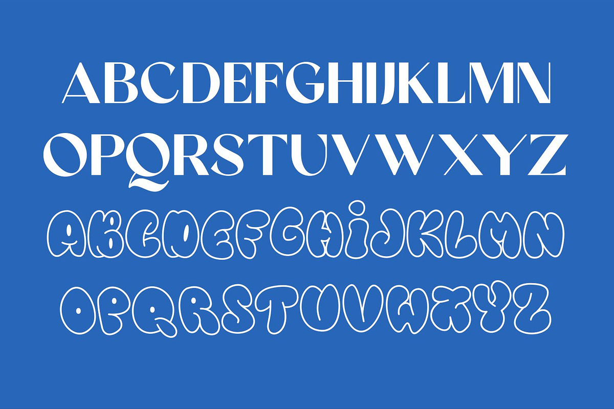 Stela Serif Grafity Font Duo, a Serif Font by WhymoreArt (Photo 9 of 9)