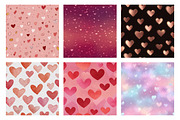 Seamless Valentines Hearts Patterns, a Texture Illustration by Dream Creation (Thumbnail 4 of 5)