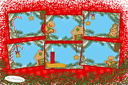 Merry Christmas Design Set, a Decorative Illustration by DeepFuze (Thumbnail 5 of 9)