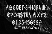 MASK DEATH, a Blackletter Font by dansdesign (Thumbnail 5 of 6)
