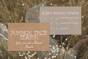 Rustic Handwritten Autumn Font Duo, a Handwritten Font by Laras Wonderland (Thumbnail 6 of 10)