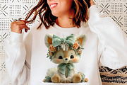 Spring flower animals clipart, an Illustration by SinaCreation (Thumbnail 9 of 11)