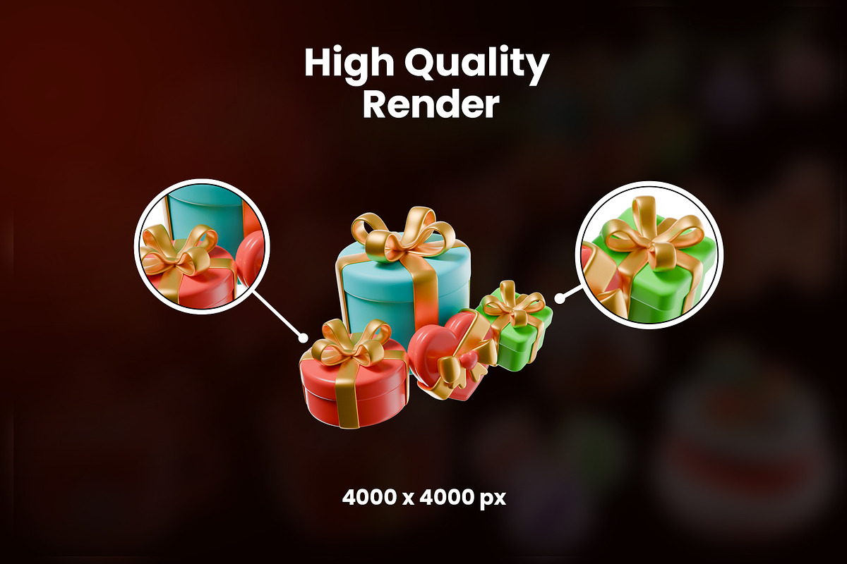 Christmas 3D Icon Pack, an Object Graphic by Artnivora.Std (Photo 2 of 4)
