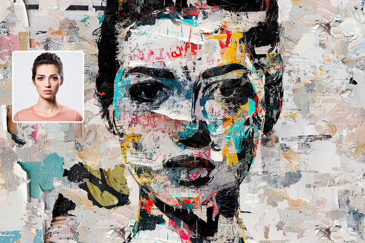 Abstract Painter - Abstract Portrait, an Action Add-On by DesignRocket (Photo 8 of 10)