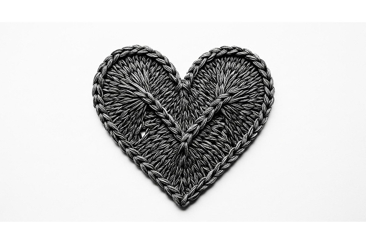 Knitted Heart Love Vector Bundle, an Illustration by Designs_River (Photo 3 of 53)