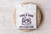 I Tried to form a Gang PNG, Funny, an Illustration by SharpMarketplace (Thumbnail 7 of 9)