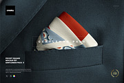 Pocket Square Mockup Set, a Product Mockup by creatsy5 (Thumbnail 1 of 22)