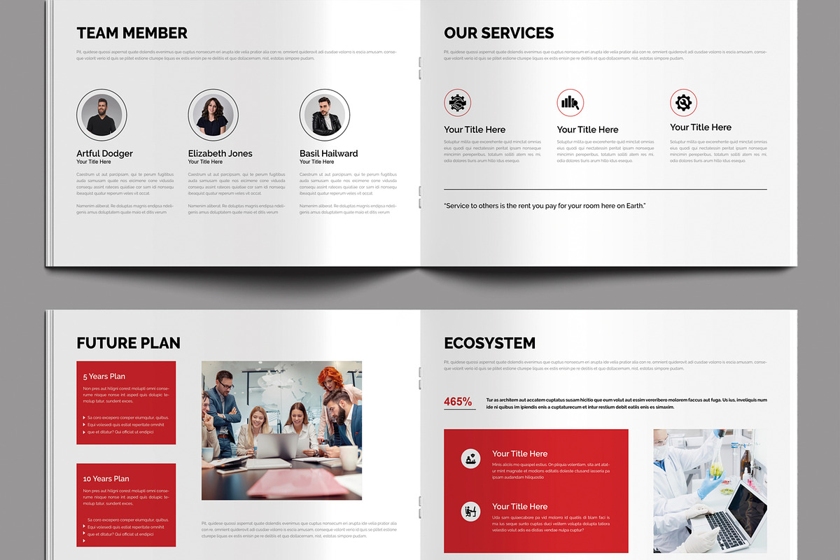White Paper Design Layout preview 4