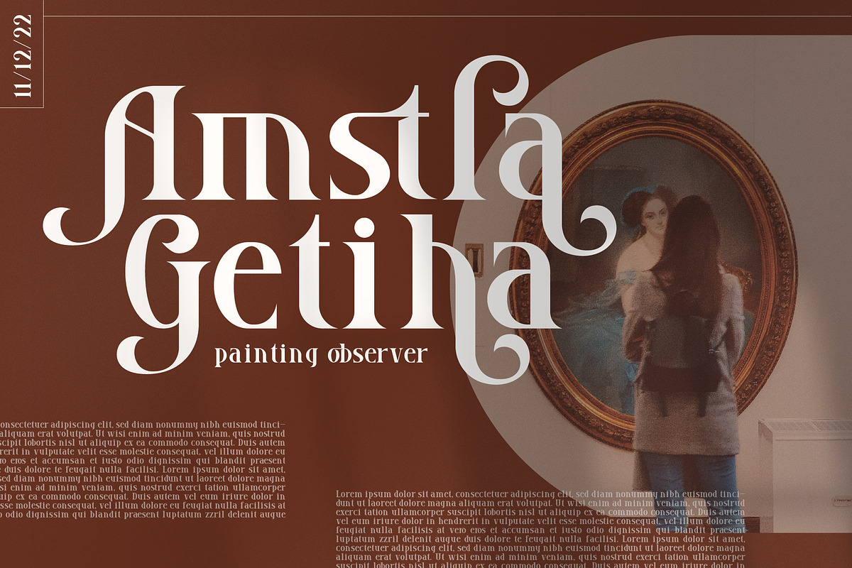 Grozery Stylish Serif Font, a Serif Font by Storytype Studio (Photo 7 of 15)