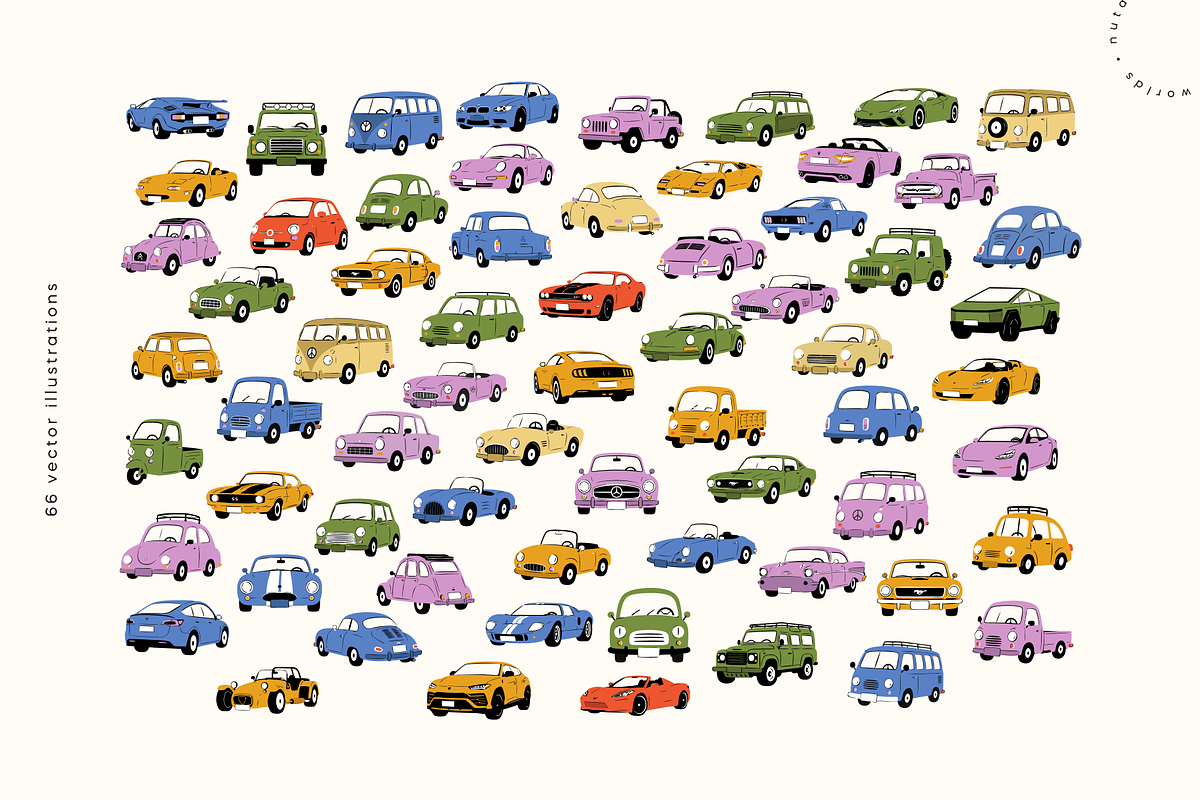 Vintage Road Trip Collection, an Object Graphic by Nutalin Art (Photo 3 of 10)