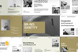 XIA - Brand Identity Google Slides, a Presentation Template by Spesifikstd
