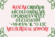 Awesome Christmas Display Serif Font, a Serif Font by Airotype (Thumbnail 10 of 12)