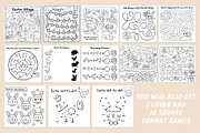 Easter village coloring games, an Education Illustration by Lexi Claus (Thumbnail 11 of 16)