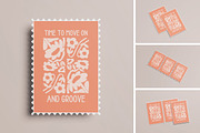 Postage Stamp Mockup, a Product Mockup by Difa Design (Thumbnail 1 of 5)