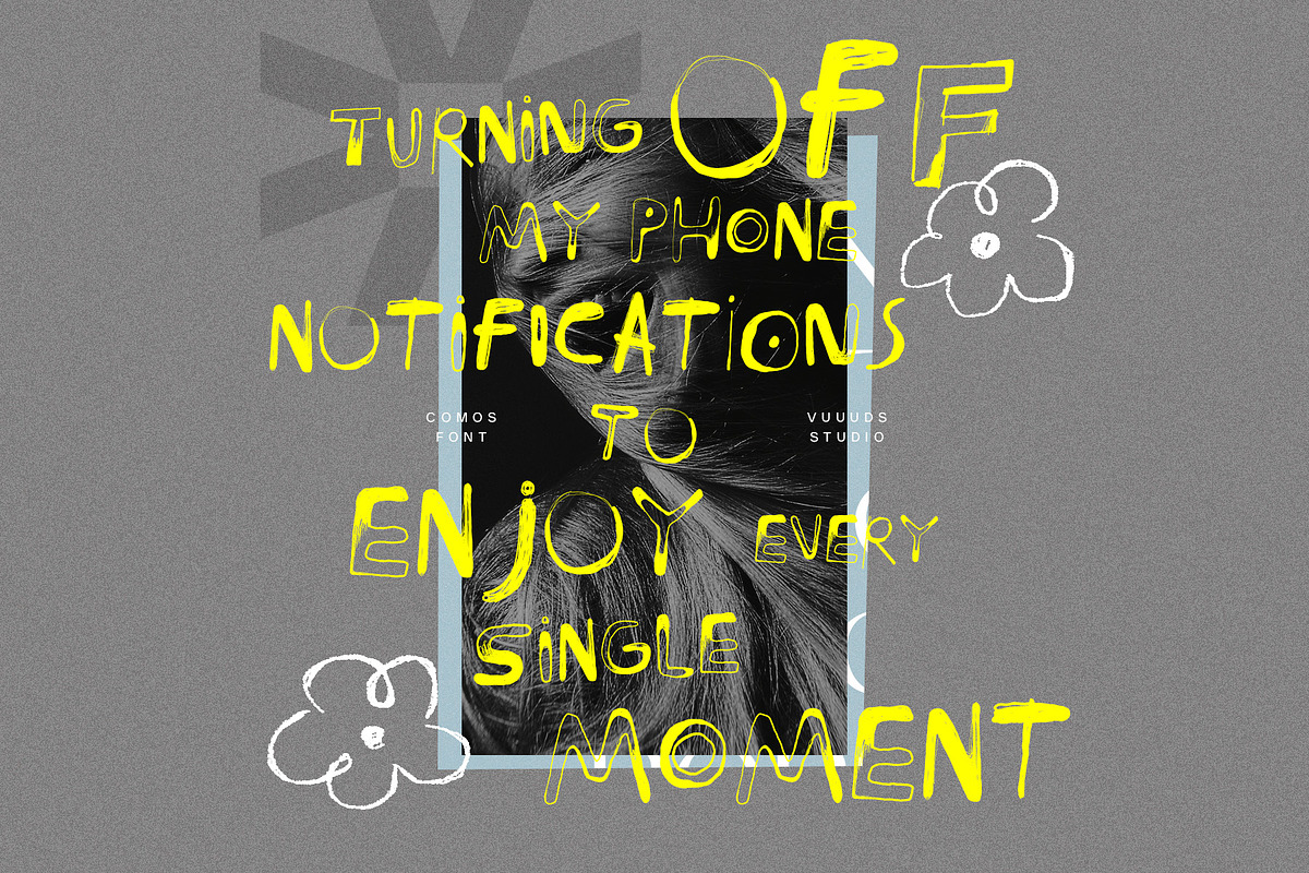 Comos, a Handwritten Font by vuuuds (Photo 9 of 10)