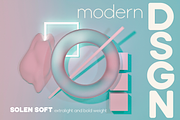 Solen Soft, a Sans Serif Font by Larin Type Co. (Thumbnail 6 of 15)