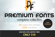 Premium Fonts, a Handwritten Font by 128bit Technologies (Thumbnail 1 of 5)