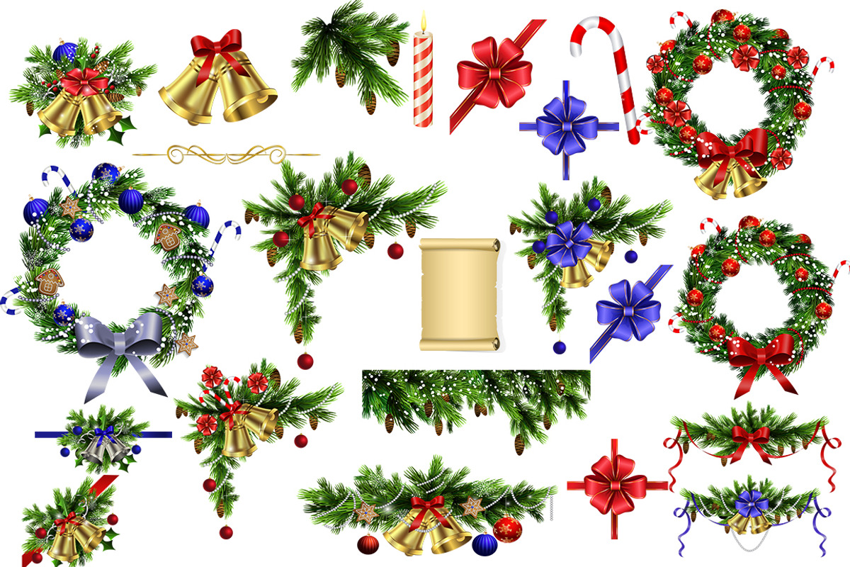 Christmas Decorations, a Decorative Illustration by Maria Zebroff (Photo 2 of 3)