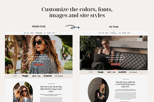 Squarespace 7.1 Template Taylor Ray