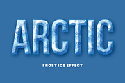 Frost Ice Frozen Cold Text Effect, a Layer Style Add-On by studiogstock (Thumbnail 1 of 2)