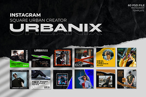 Urbanix 60 Instagram Post Template