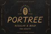 Portree | Handwritten Sans Serif, a Handwritten Font by Daniel Neuman (Thumbnail 1 of 8)