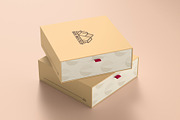 Square Gift Box Mockups, a Packaging Mockup by graphicstuff.std (Thumbnail 3 of 10)