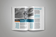 InDesign Magazine Template, a Magazine Template by Indotitas (Thumbnail 5 of 11)